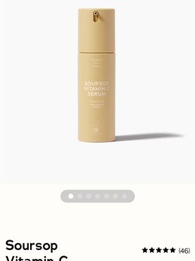 Sweet July Skin Soursop Vitamin C Serum - NIB.